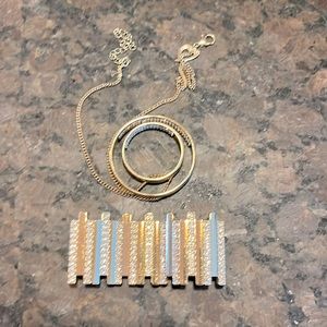 Necklace bracelet combo